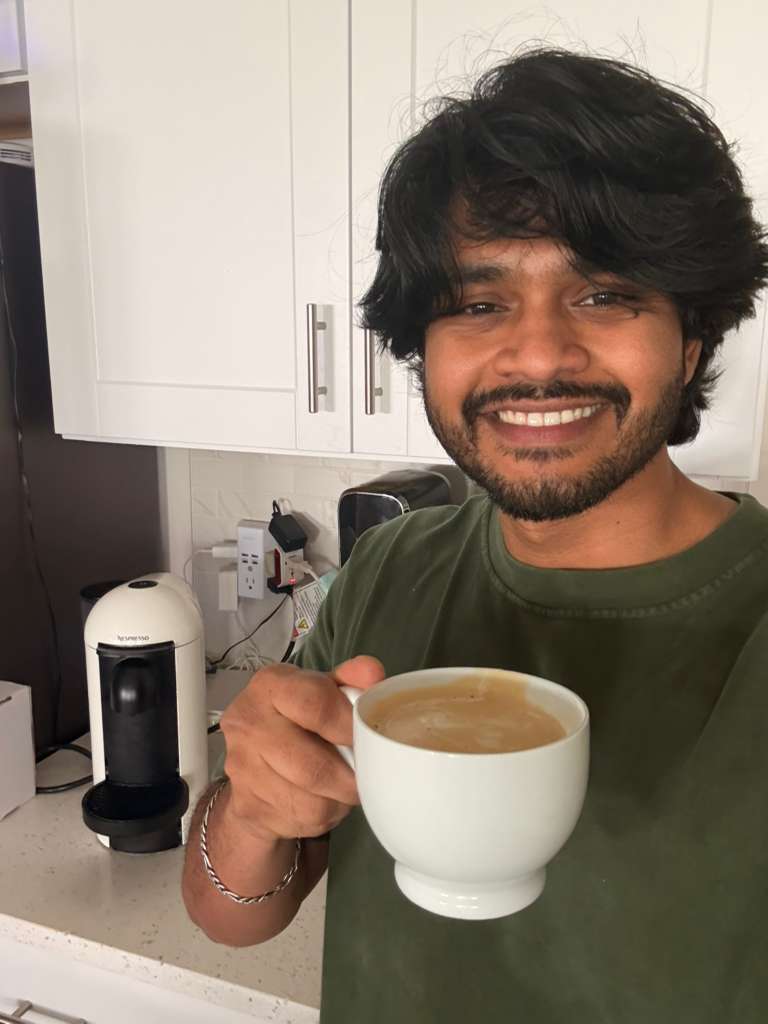 Shaik Ashrad, Co-Founder of Coffee@Cafe